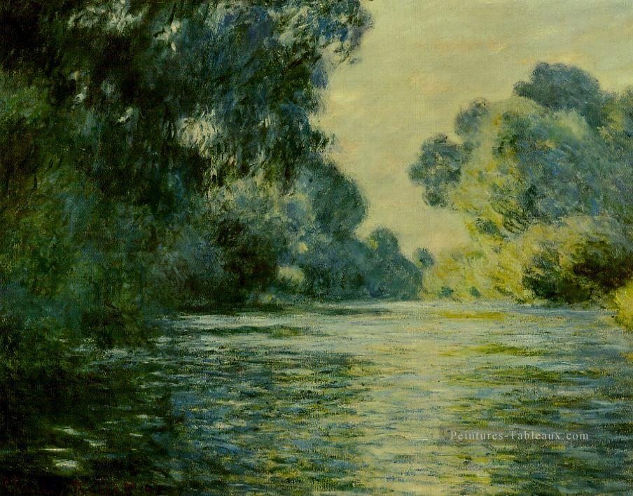Bras de Seine à Giverny Claude Monet Peintures à l'huile